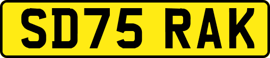 SD75RAK