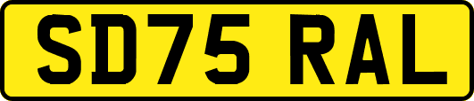 SD75RAL