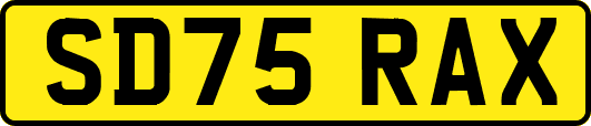 SD75RAX