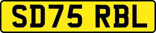 SD75RBL