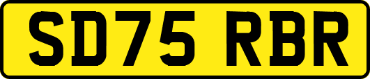 SD75RBR