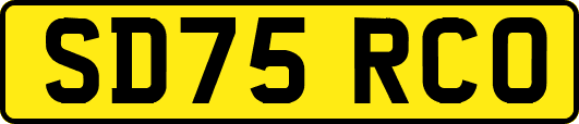 SD75RCO