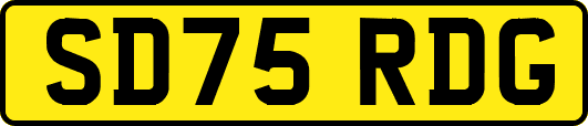 SD75RDG