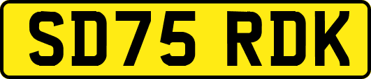 SD75RDK