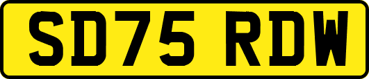 SD75RDW