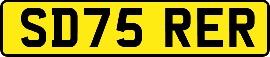 SD75RER