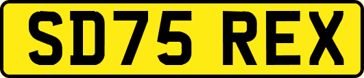 SD75REX