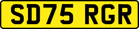 SD75RGR