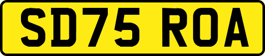 SD75ROA
