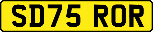 SD75ROR