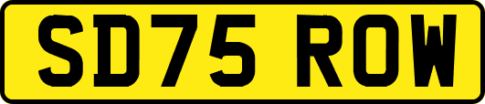 SD75ROW