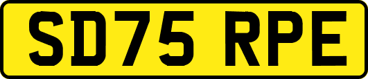 SD75RPE