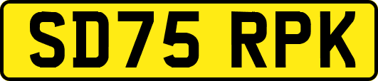 SD75RPK