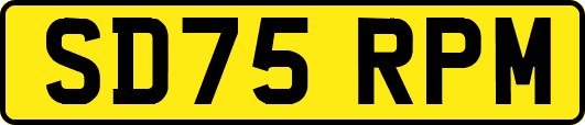 SD75RPM