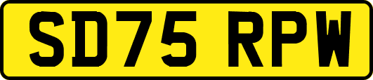 SD75RPW