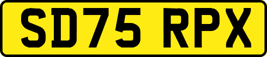 SD75RPX