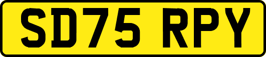 SD75RPY