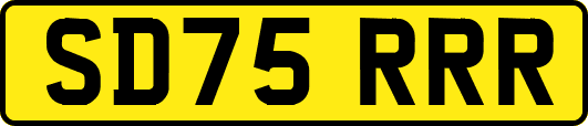 SD75RRR