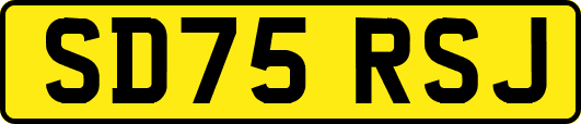 SD75RSJ