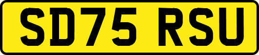 SD75RSU