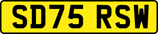 SD75RSW