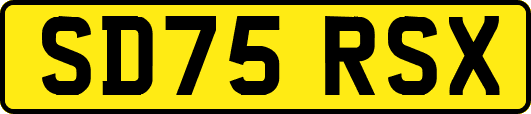 SD75RSX