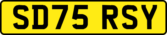SD75RSY