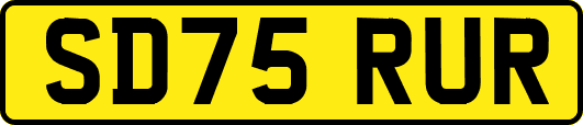 SD75RUR