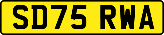 SD75RWA