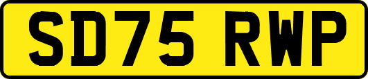 SD75RWP