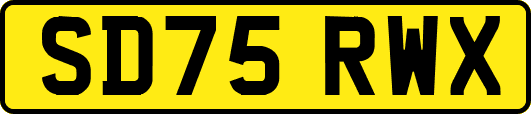 SD75RWX