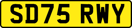SD75RWY