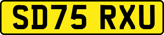 SD75RXU
