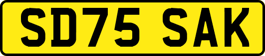 SD75SAK