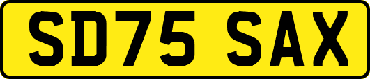 SD75SAX