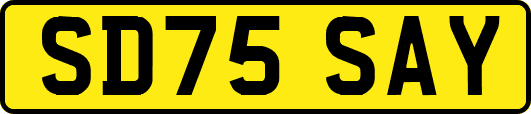 SD75SAY