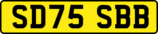 SD75SBB