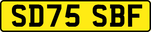 SD75SBF
