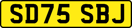 SD75SBJ