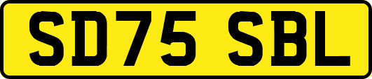 SD75SBL