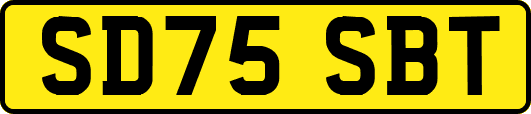 SD75SBT