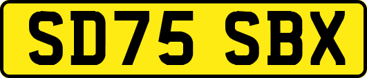 SD75SBX