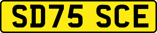 SD75SCE
