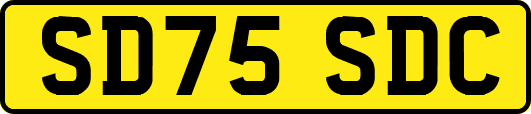 SD75SDC