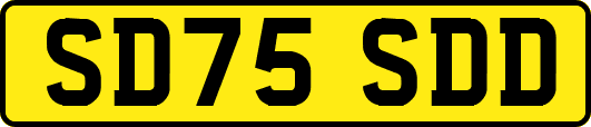 SD75SDD