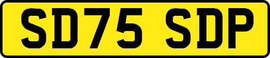 SD75SDP