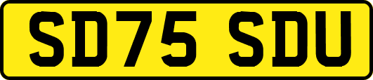 SD75SDU