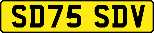 SD75SDV