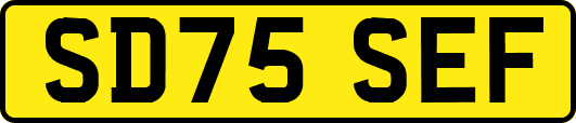 SD75SEF