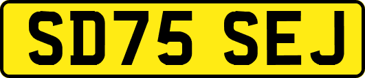SD75SEJ